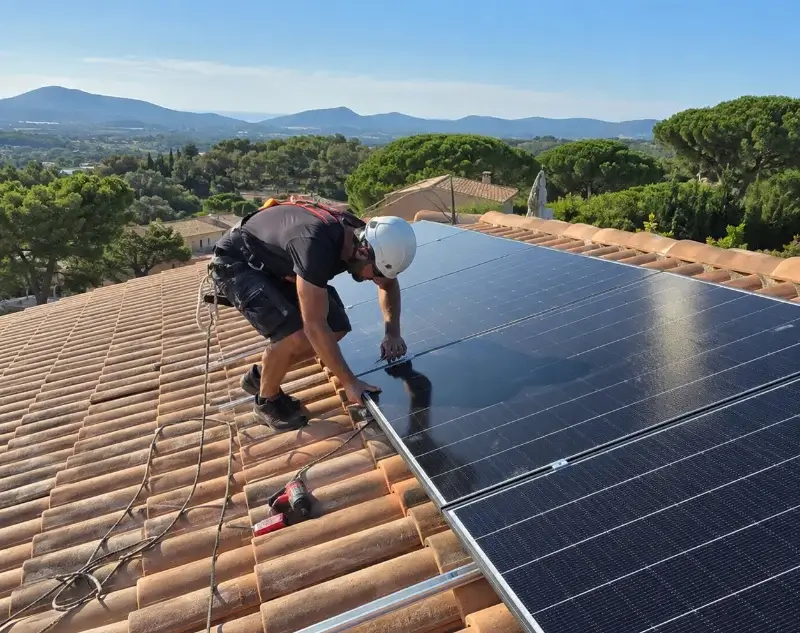 Installateur panneaux solaires Aubertin — pose photovoltaïque sur toiture